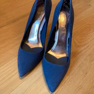 Ted Baker Navy Blue Heels